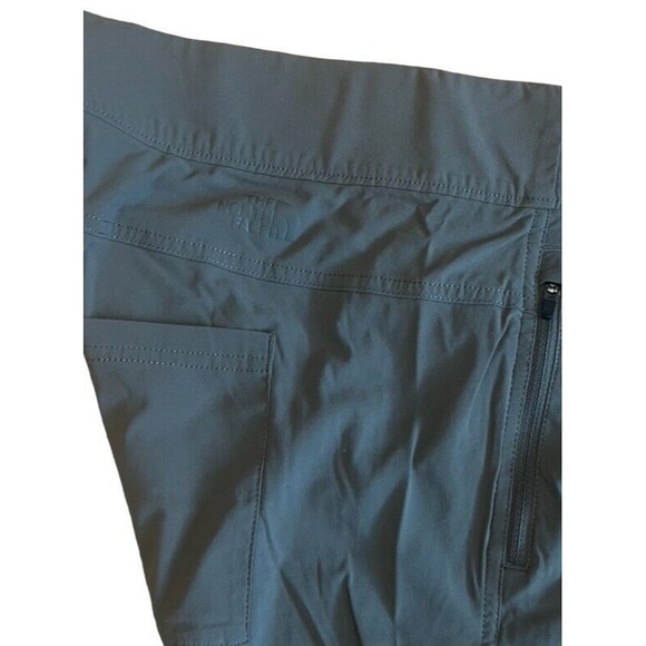 The Northface Outdoor Thin Chino Pants Womens Size XL Green Nylon - Picture 6 of 7